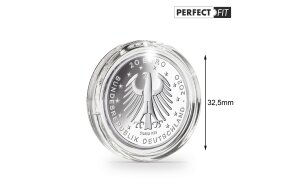 ΚΑΨΟΥΛΕΣ ΝΟΜΙΣΜΑΤΩΝ ULTRA PERFECT FIT ΓΙΑ ΓΕΡΜΑΝΙΚΑ 20 ΕΥΡΩ (32,50mm) ΠΑΚ/10